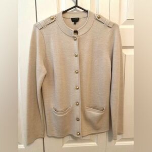 Talbots Lady Jacket Sweater SzS